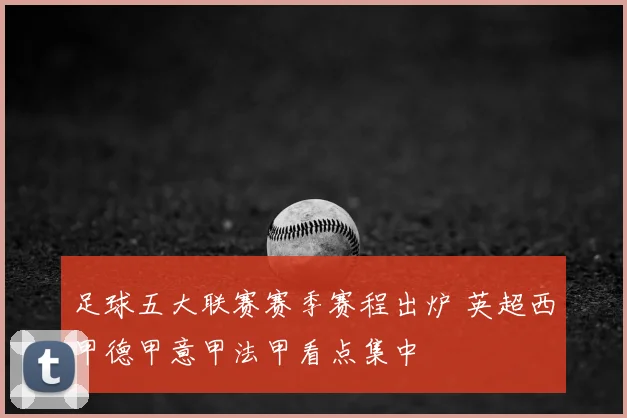 足球五大联赛赛季赛程出炉 英超西甲德甲意甲法甲看点集中