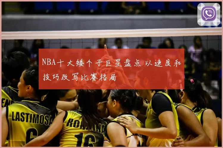 NBA十大矮个子巨星盘点 以速度和技巧改写比赛格局